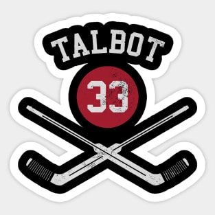 Cam Talbot Ottawa Goalie Sticks Sticker